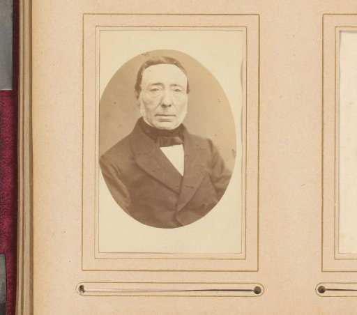 Portrait of a man with sideburns