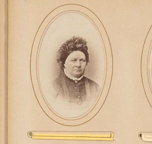 Portrait of a woman with cap