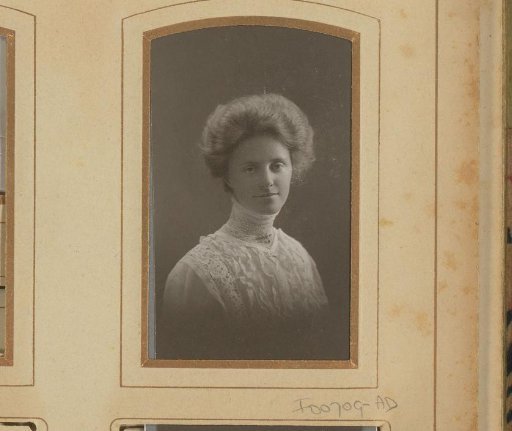 Portrait of a young woman