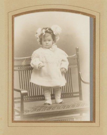 Portrait of a standing girl
