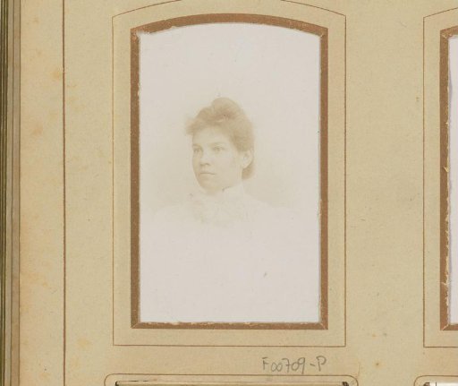 Portrait of a young woman
