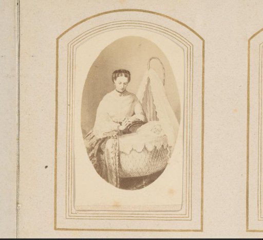 Photographic reproduction of La jeune Mere by Huth