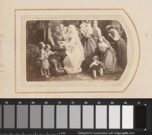 Photographic reproduction of Hymne a la vierge