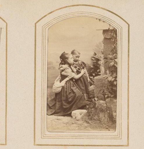 Portrait of two girls