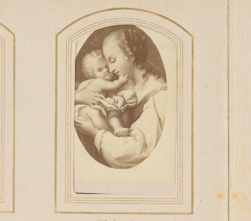 Photographic reproduction of Mutterliebe
