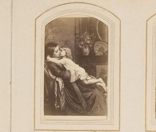 Photographic reproduction of The Maternal Kiss