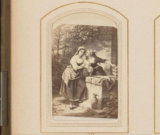 Photographic reproduction of At the Well