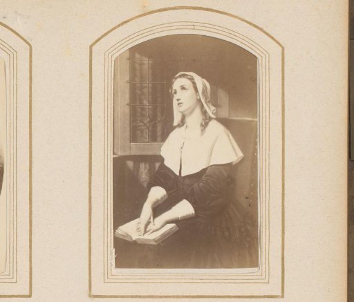 Photographic reproduction of The Pious Girl