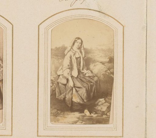 Photographic reproduction of The Ayrshire Lassie by Thomas Faed