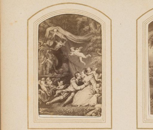 Photographic reproduction of Henry IV and his Mistress