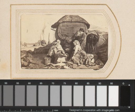 Photographic reproduction of The Fish Market