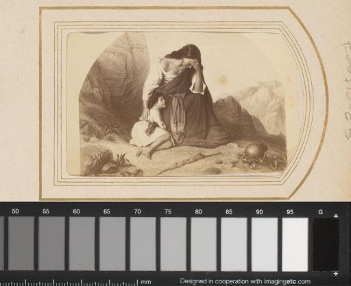 Photographic reproduction of Hagar and Ishmael
