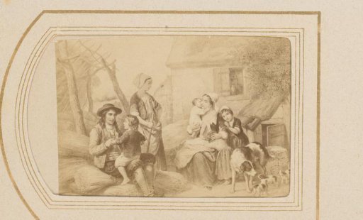Photographic reproduction of The Happy Family