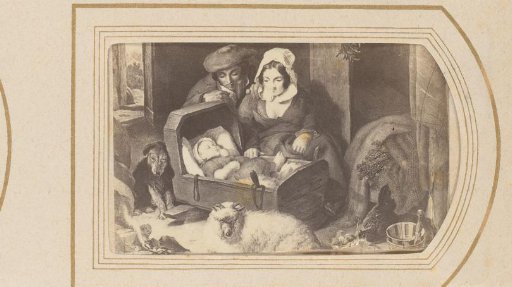 Photographic reproduction of Happy Parents