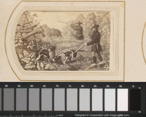 Photographic reproduction of The Chicken Hunt