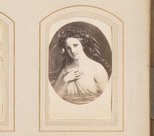 Photographic reproduction of Nymphe des eaux