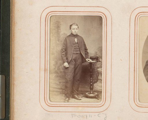 Portrait of a standing boy