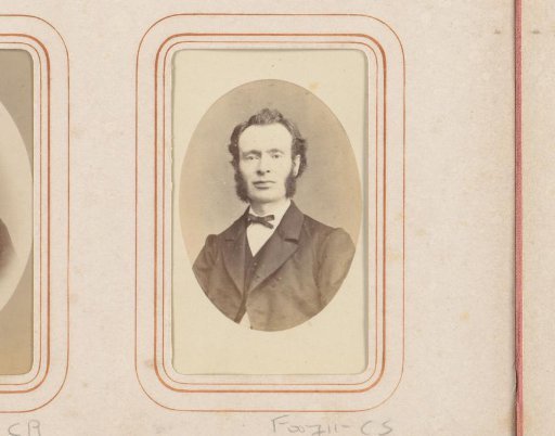 Portrait of a Man with Sideburns