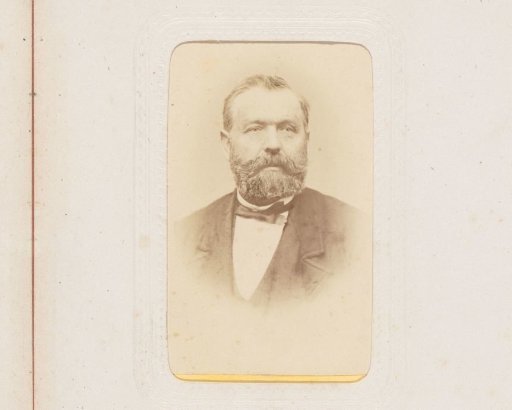 Portrait of a Man with Mustache and Beard