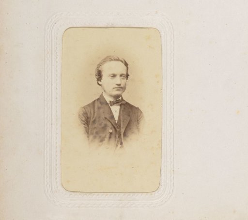 Portrait of a young man with a bow tie
