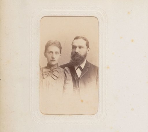 Portrait of a man and a woman