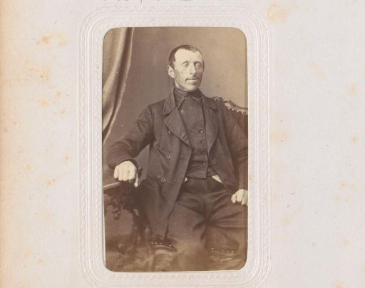 Portrait of a seated man, inscribed as Tuk