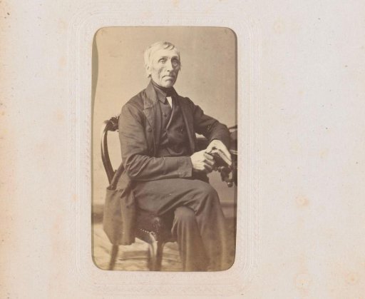 Portrait of a seated man with a book in his hand, identified as Van der Haven