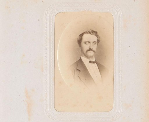 Portrait of a man, inscribed as A. Verhagen