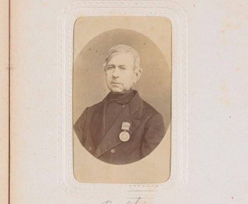 Portrait of a man with a medal, inscribed as Van Bokhoven