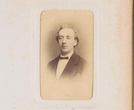 Portrait of a man, inscribed as A.H.J. Verhoeven