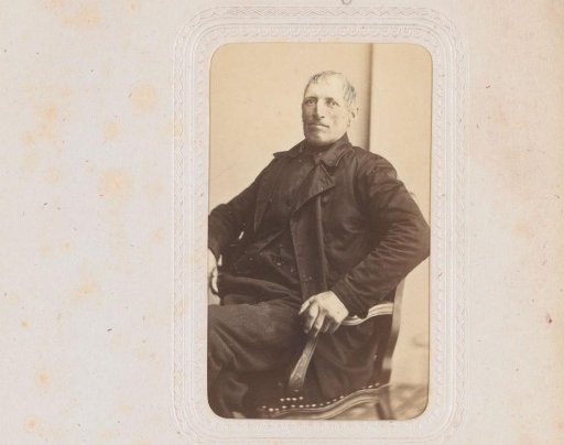 Portrait of a seated man, inscribed as De Groot