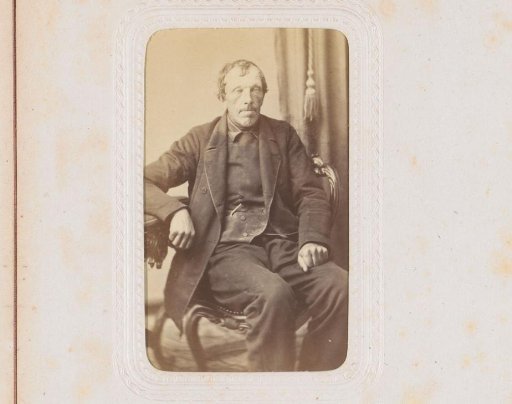 Portrait of a seated man, inscribed as Morter