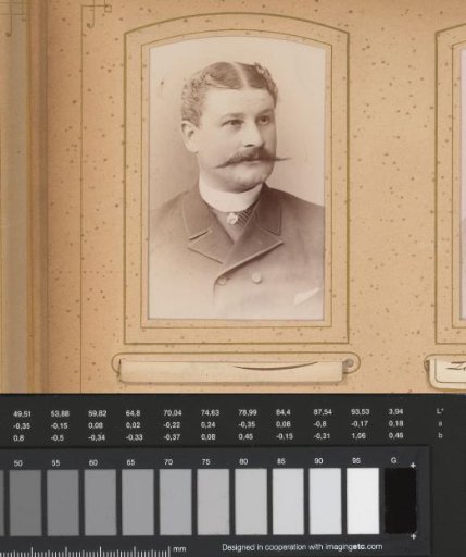 Portrait of a Man with a Moustache