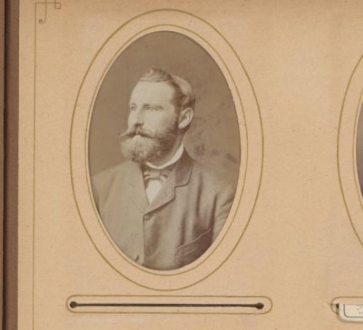 Portrait of a man with a mustache and beard