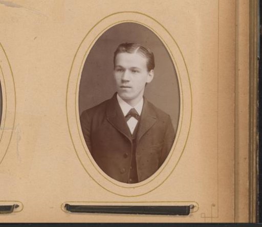 Portrait of a young man