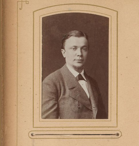 Portrait of a man with a goatee