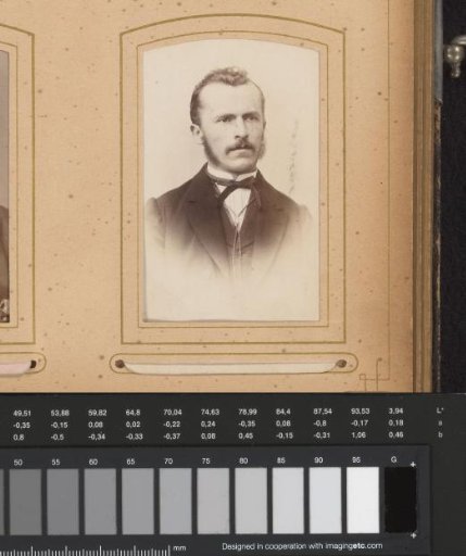 Portrait of a Man with Sideburns