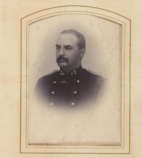 Portrait of a man in military uniform