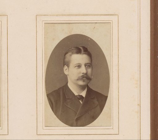 Portrait of a Man with a Mustache, Identified as Mr. Van Loon