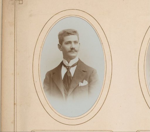 Portrait of a Young Man with a Mustache
