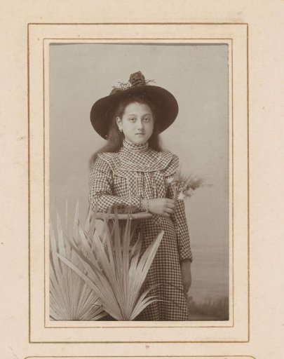 Portrait of a Girl with a Hat