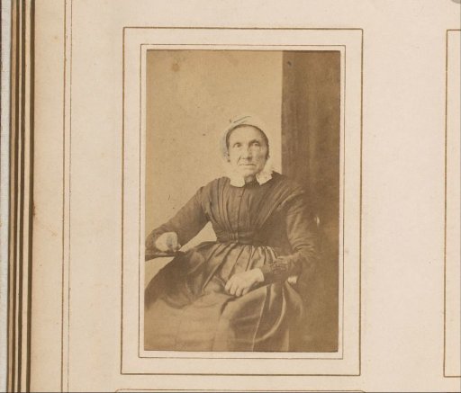Portrait of a Seated Old Woman with a Cap