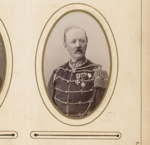 Portrait of a Man in Military Uniform