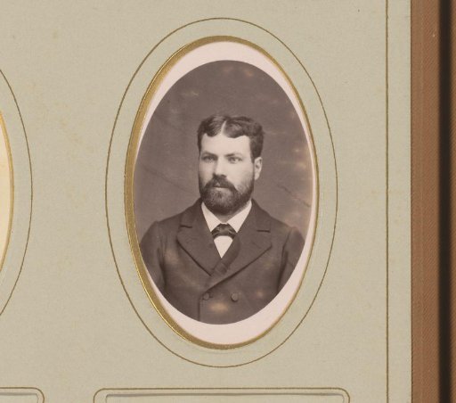 Portrait of a man with a beard