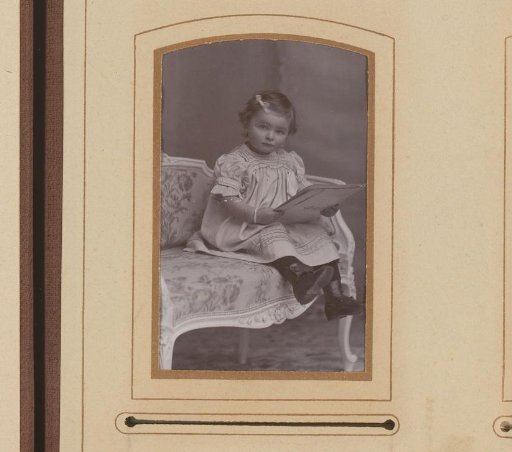 Portrait of a Seated Girl with a Book