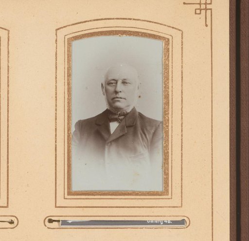 Portrait of a Man with Sideburns