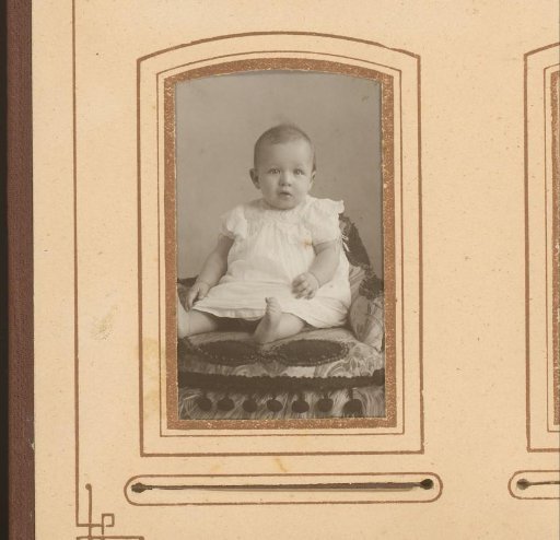 Portrait of a Seated Baby