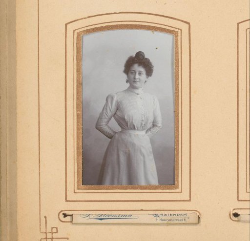 Portrait of a Young Standing Woman