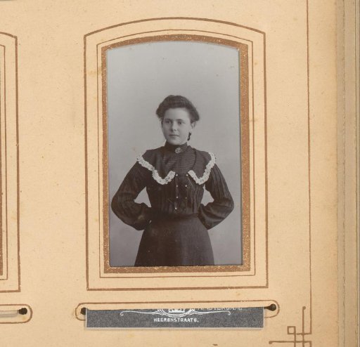 Portrait of a Standing Young Woman