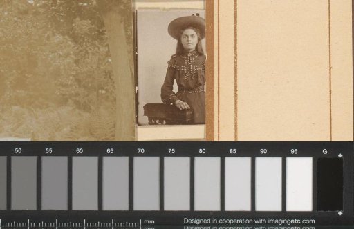 Portrait of a girl with a hat